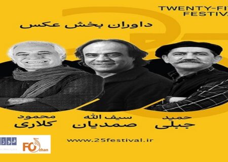 داوران بخش عکس جشنواره «۲۵» معرفی شدند